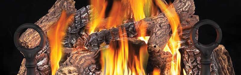 gas fireplace logs